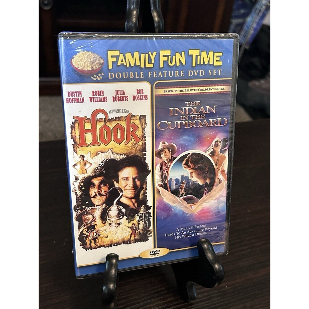BRAND NEW - SEALED - Hook & The Indian In The Cupboard - Double Feature - DVD